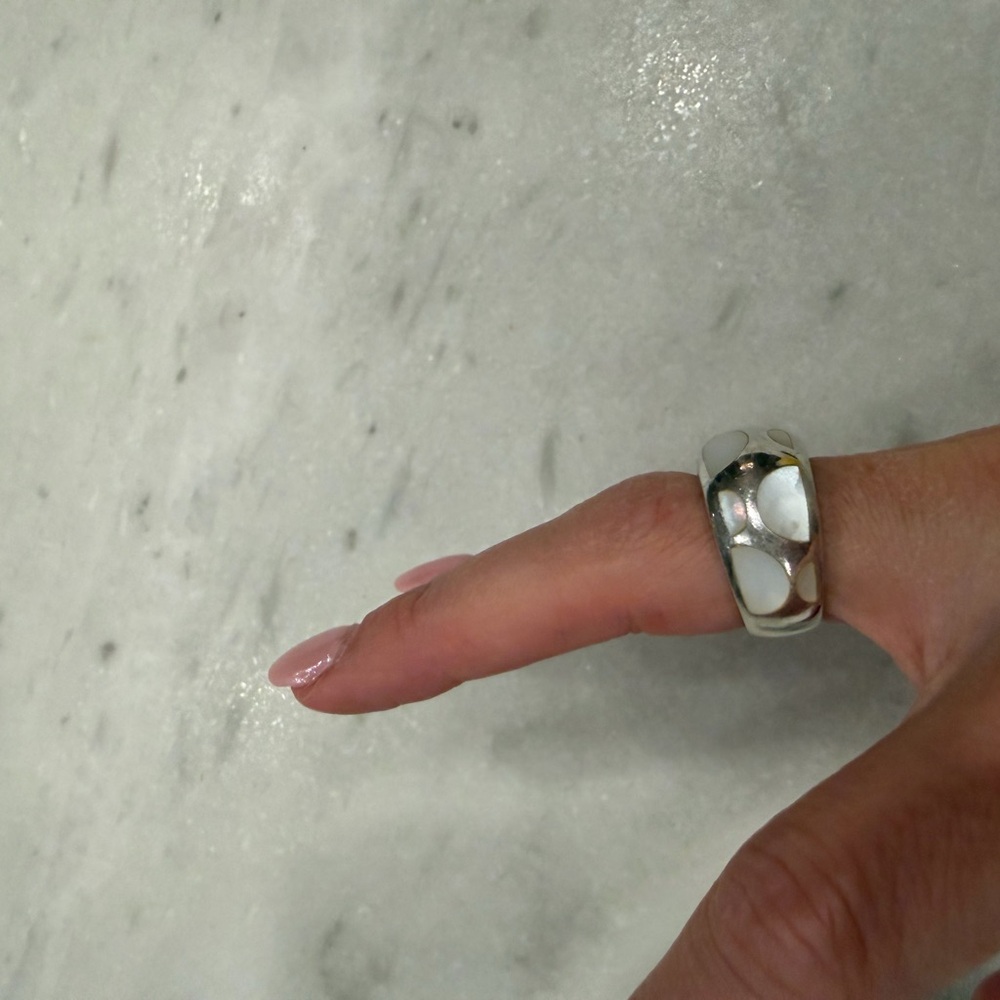 Silver Statement Ring - image 2